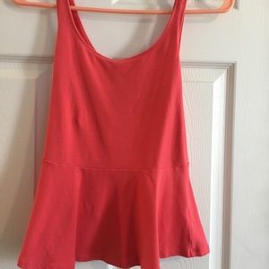 Coral tank top